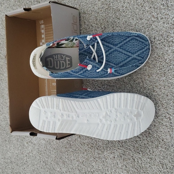 HEY DUDE WENDY BOHO TRUE BLUE - Picture 4 of 8